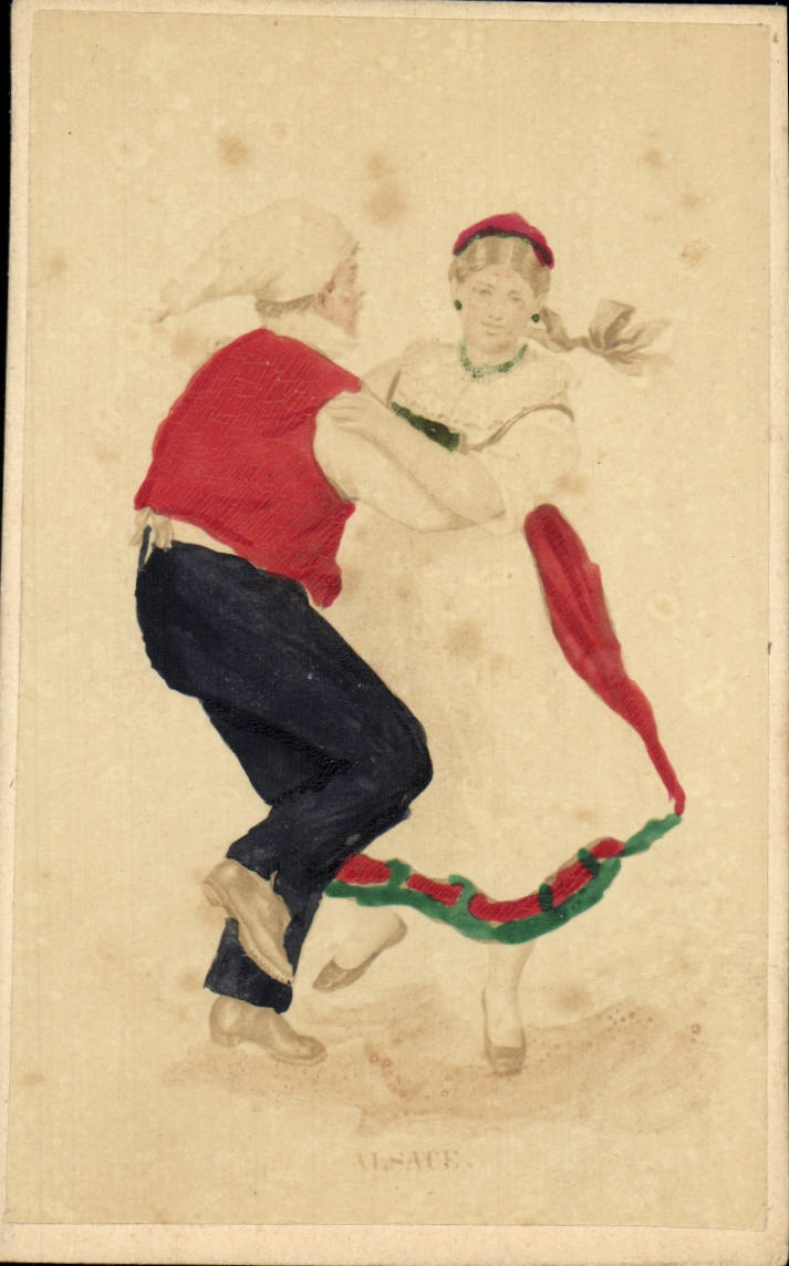 Image Alsace Danse Folklore