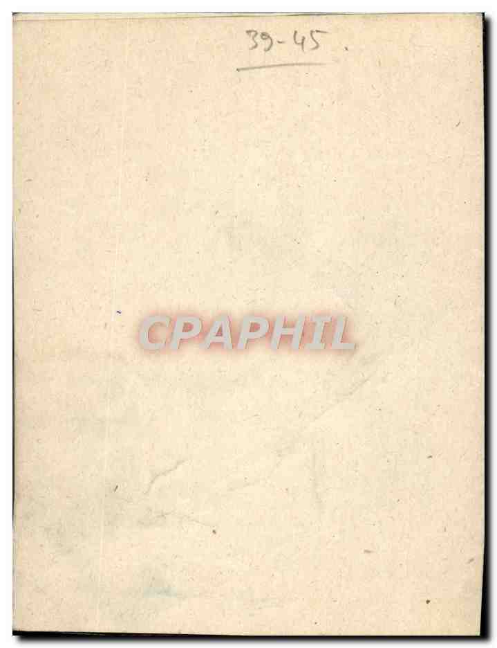 Double Feuillet vierge Chason Que l'etendard Etoile Jeep Militaria  — Verso