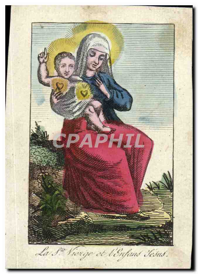 Image La vierge de l'enfant Jesus