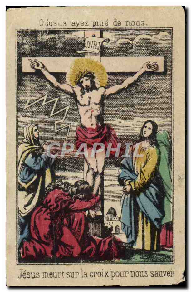 Image Jesus meurt sur la croix