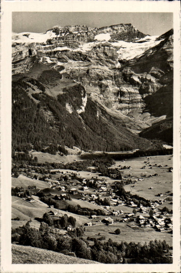 Les Diablerets — vue panoramique — CPAPHIL