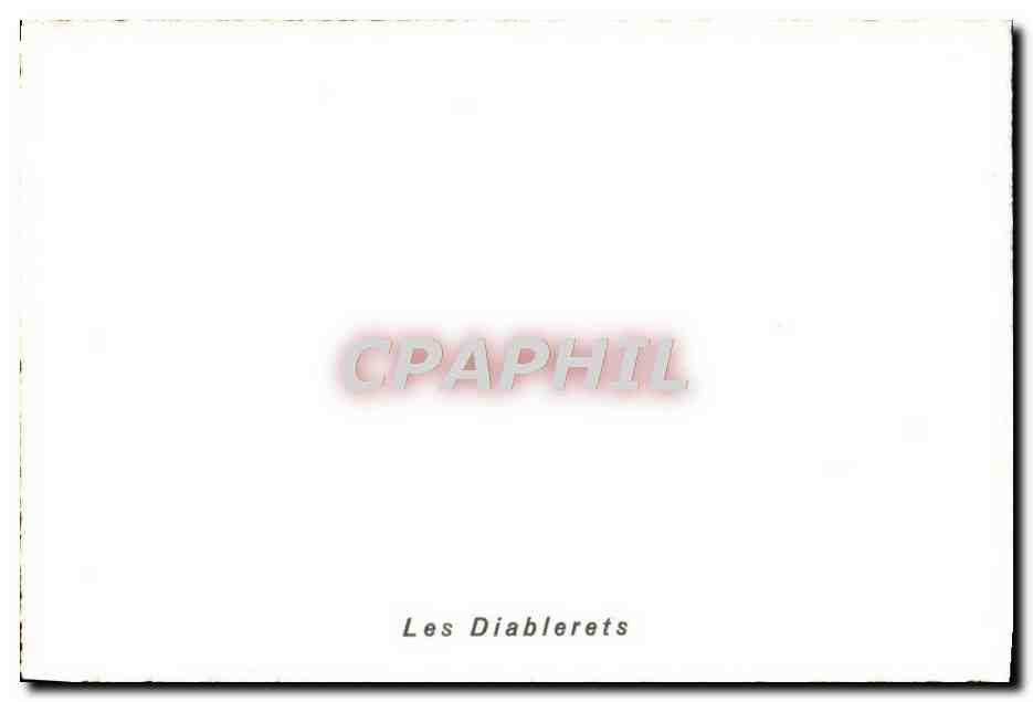 Les Diablerets — vue panoramique des montagnes enneigées — CPAPHIL — Reverso