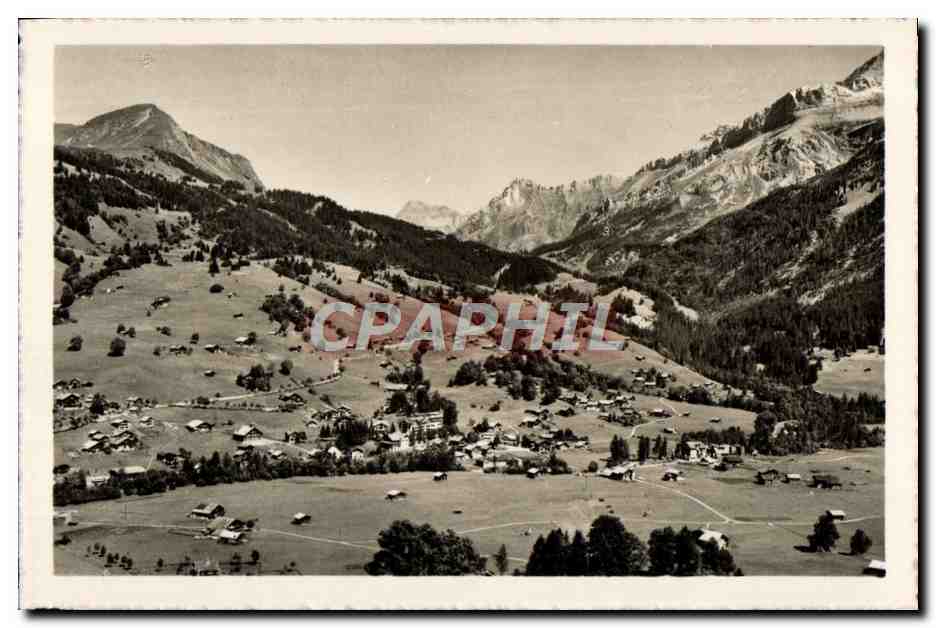 Les Diablerets — vue panoramique — CPAPHIL