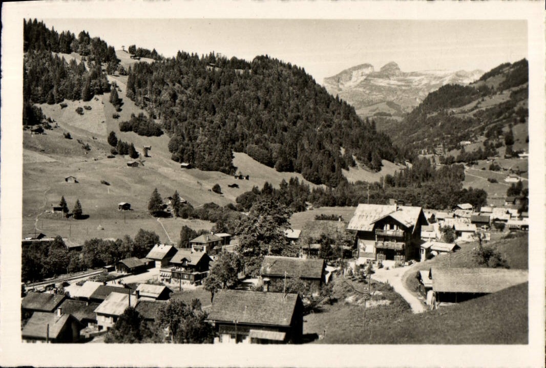 Les Diablerets — vue panoramique — CPAPHIL