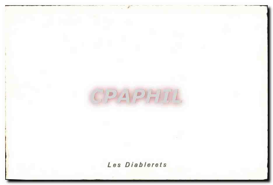 Les Diablerets — vue panoramique — CPAPHIL — Rückseite