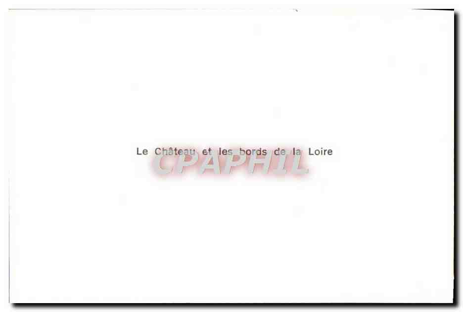 CPM Saumur Le Chateau et les Bords de la Loire — Rückseite