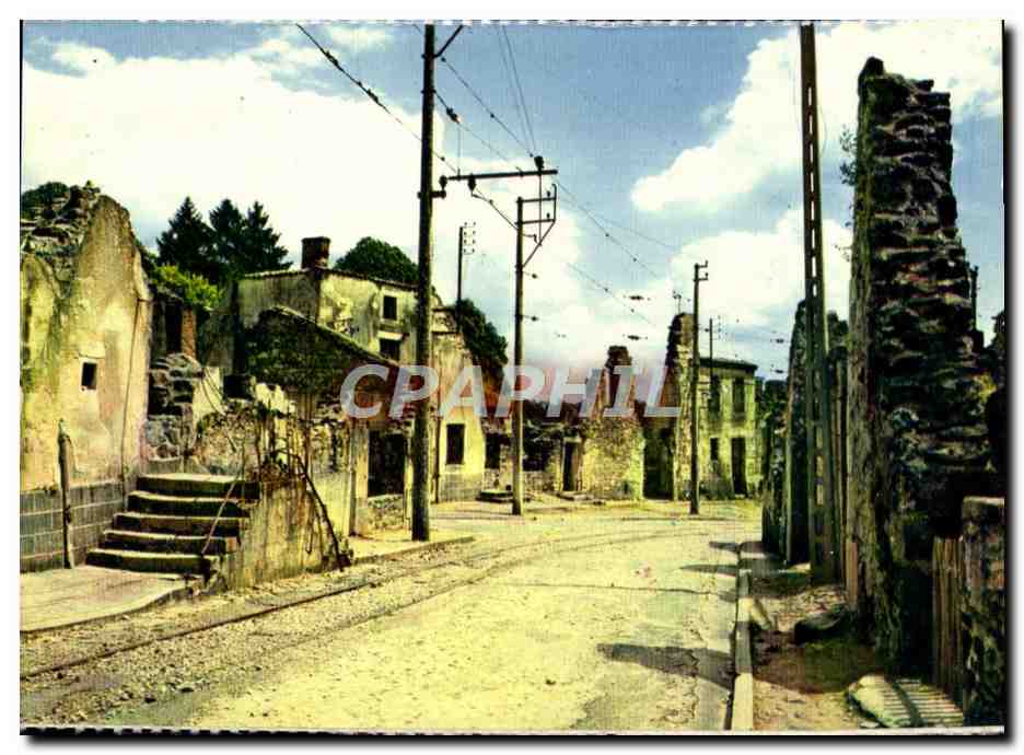 Grand' Rue où passait le tramway de Limoges — Limoges — texte imprimé