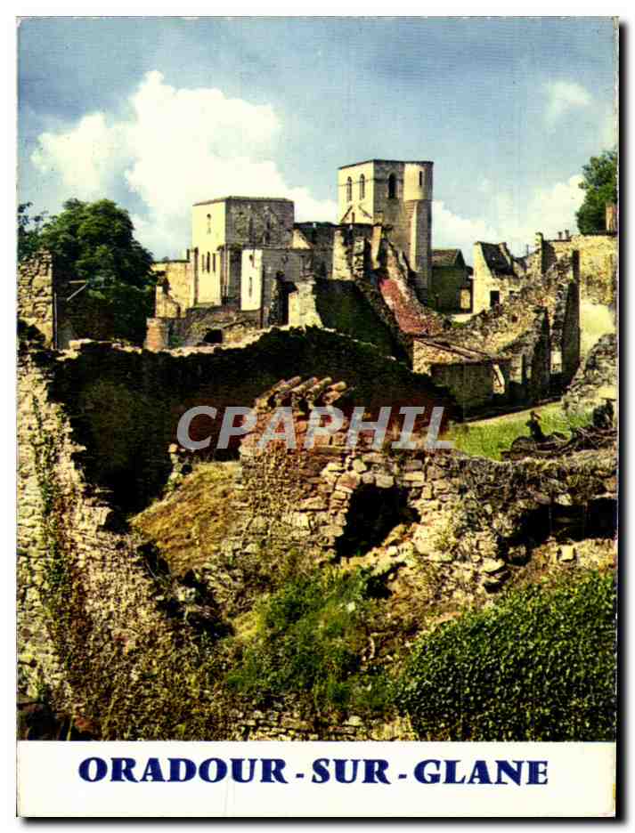 Oradour-sur-Glane — vue générale — CPAPHIL - Recto