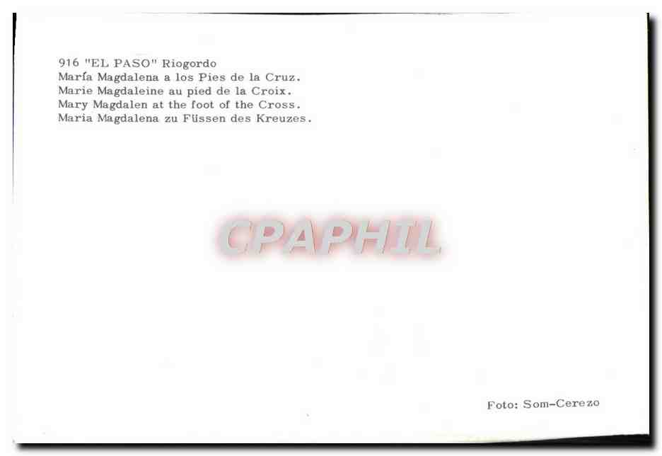 CPM Marie Madeleine au pied de la croix — Reverso