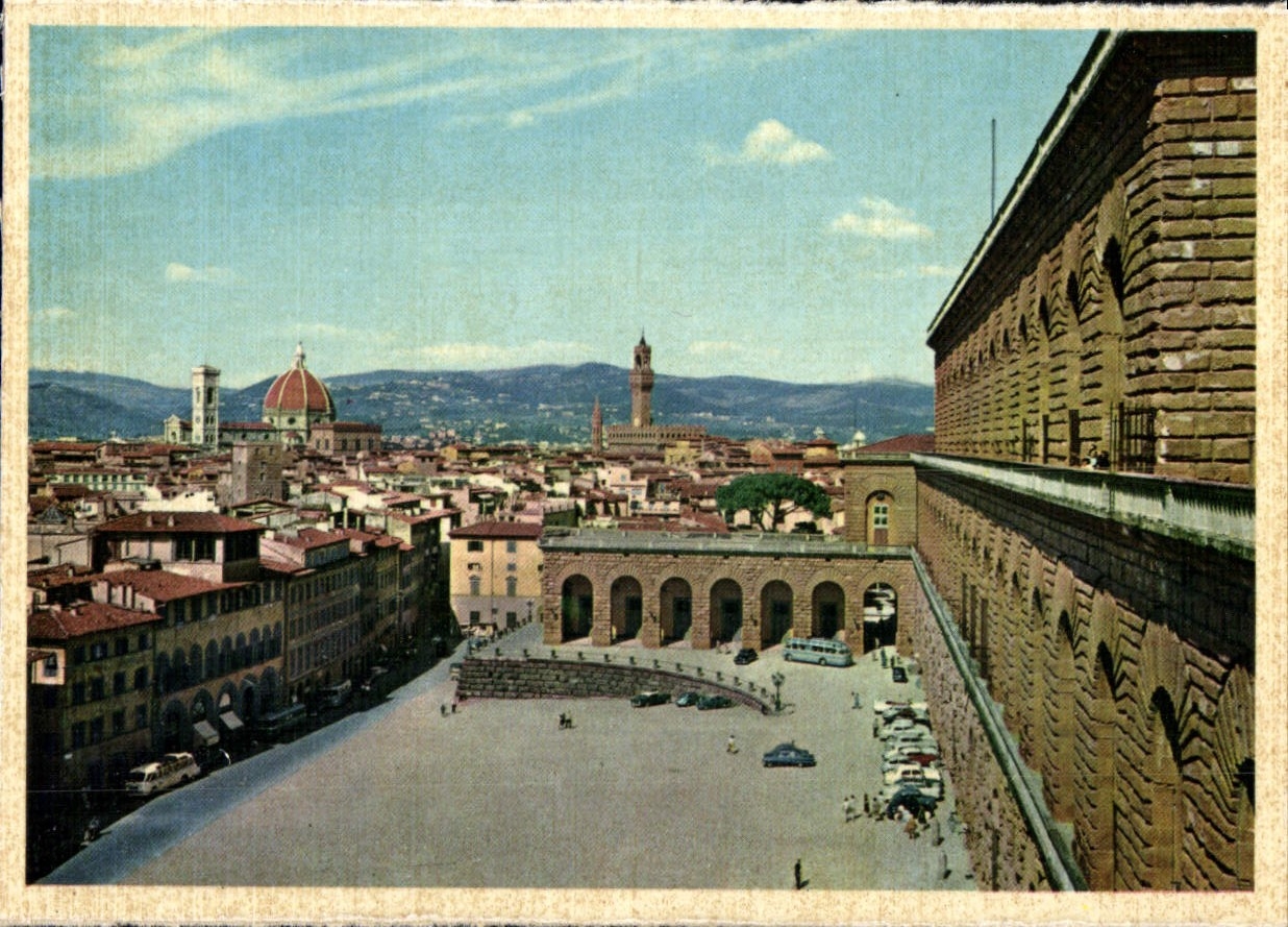 CPM Firenze Palazzo Pitti Costruito Su Disegno Del
