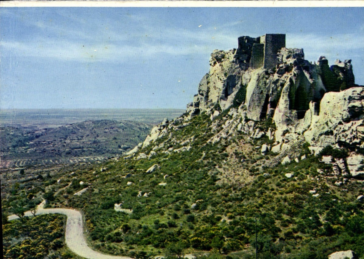 Les ruines du château — Calendal — texte de Frédéric Mistral