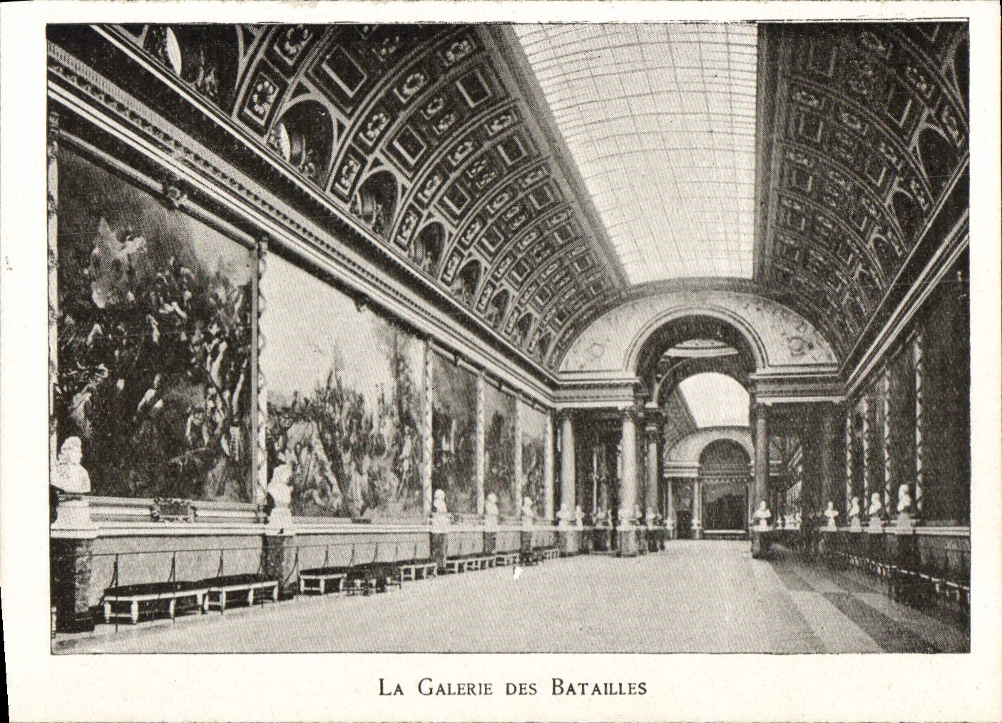 CPM Versailles La Galerie Des Batailles