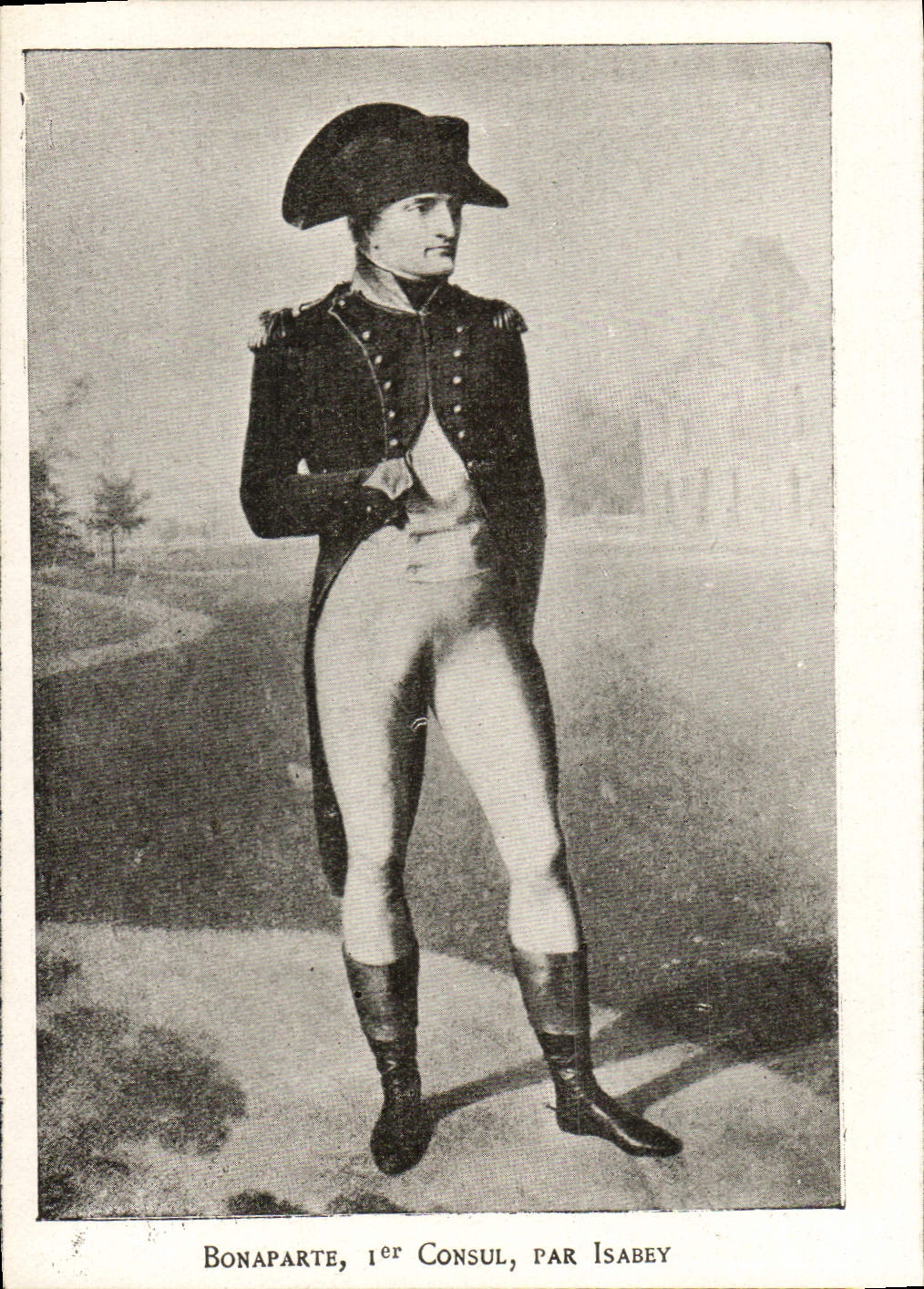 CPM Versailles Bonaparte 1er Consul Par Isabey Napoleon 1er