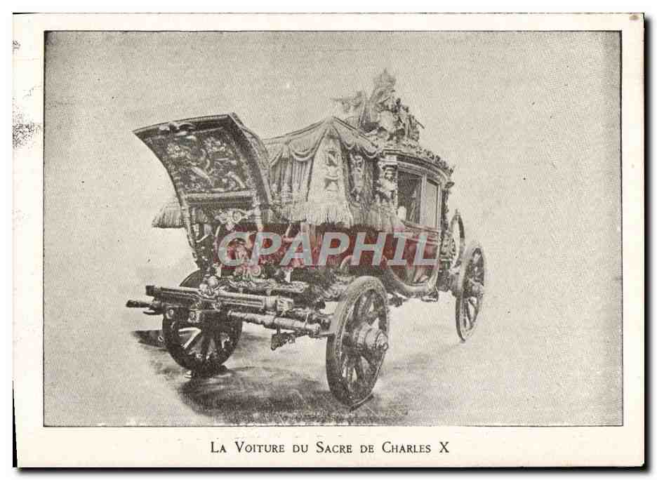 CPM Versailles La Voiture Du Sacre De Charles X
