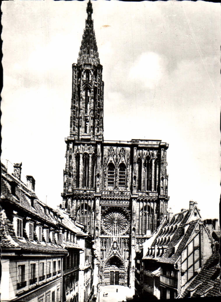 CPM Strasbourg La Cathedrale Rue Merciere