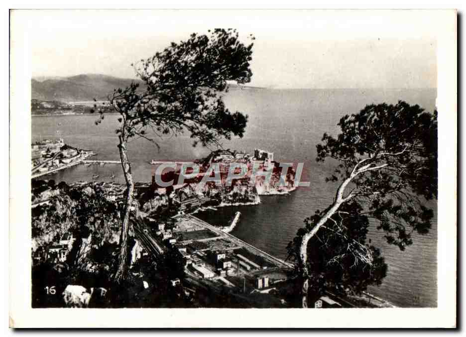 Vue de la baie de Cannes — éditeur inconnu, n° de série 16 - Voorkant