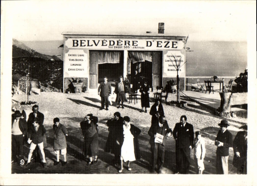 Belvédère d'Eze — Vue unique 505 m d'altitude — éditeur CPAPHIL, n°9