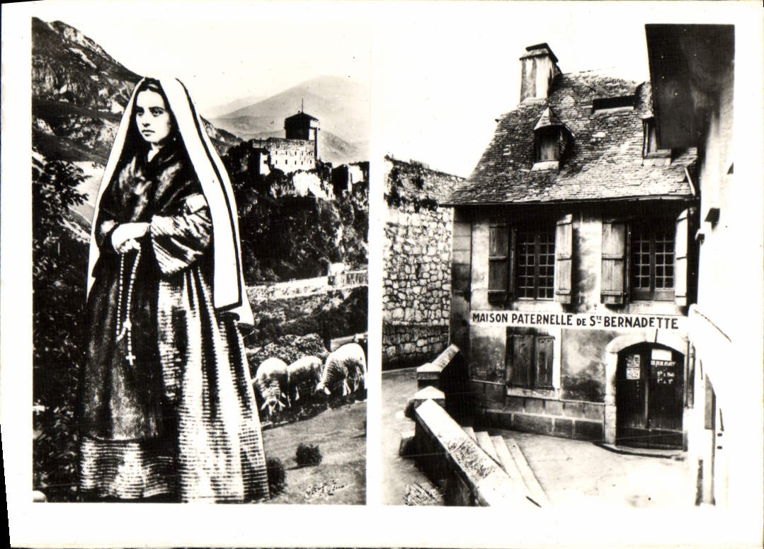 CPM Lourdes Sainte Vernadette Maison Paternelle De Sainte Bernadette