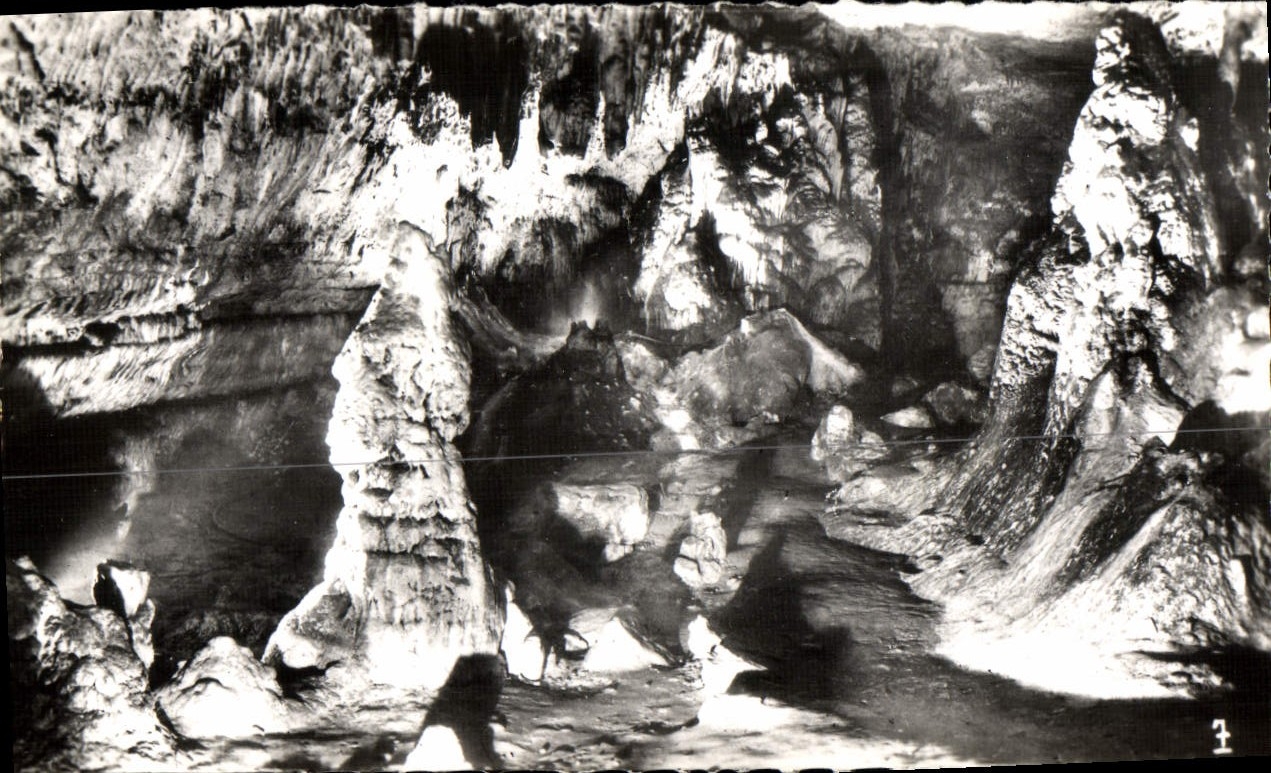 Grottes d'Arcy-sur-Cure (Yonne) — Le Capucin — CPAPHIL n°7