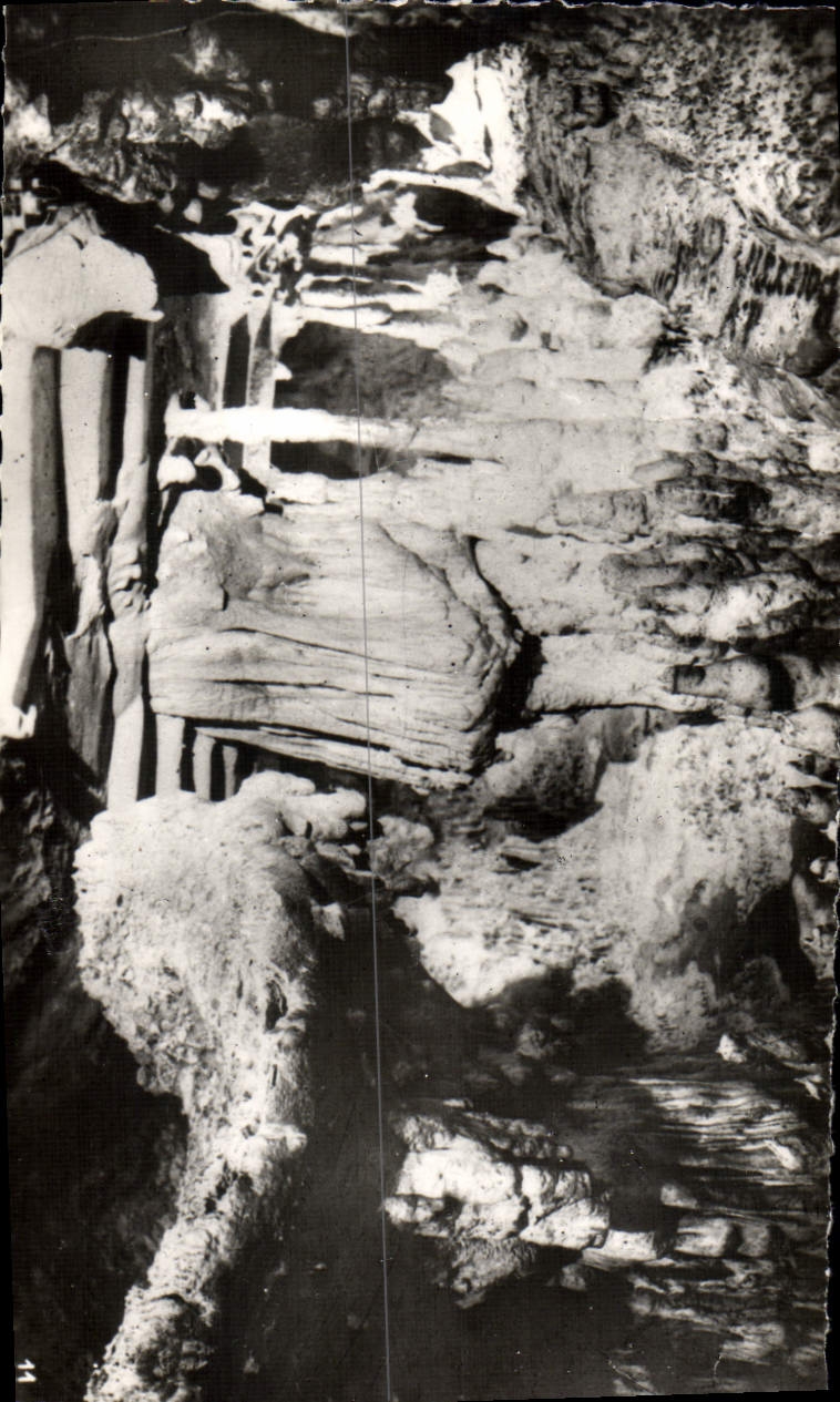 Grottes d'Arcy-sur-Cure — La Coquille St-Jacques — CPAPHIL 11