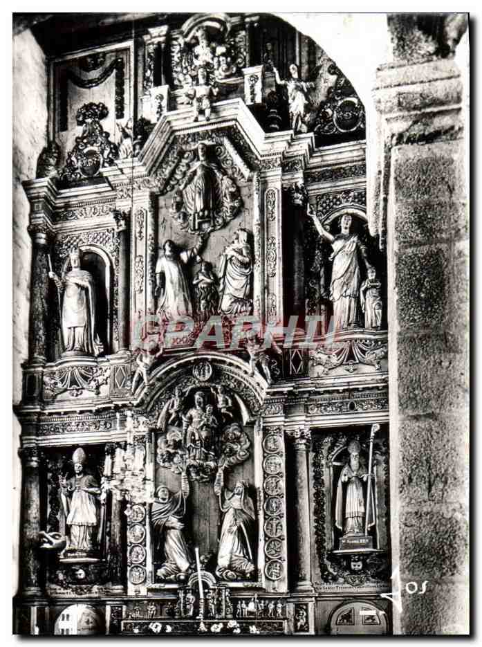 CPM Saint Thegonnec Le Ground Retable Du Rosaire