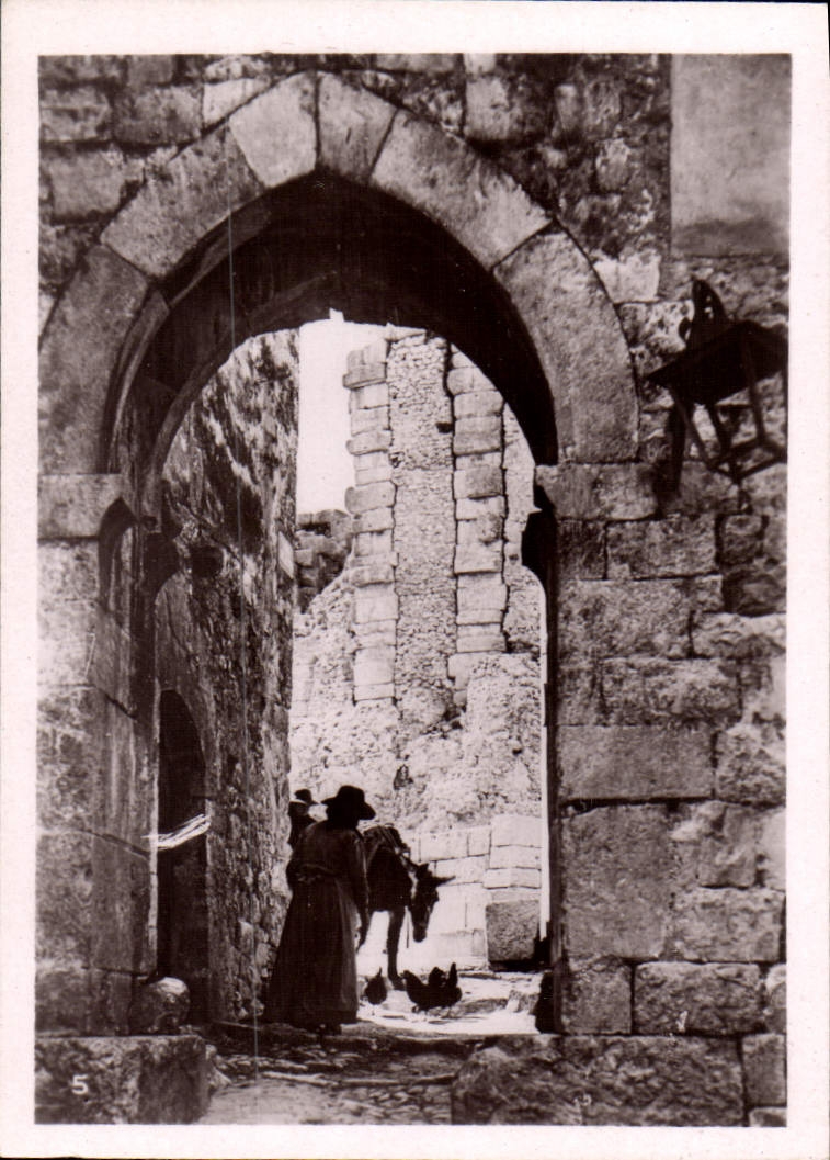 Porte de Jérusalem — vue historique — série 5