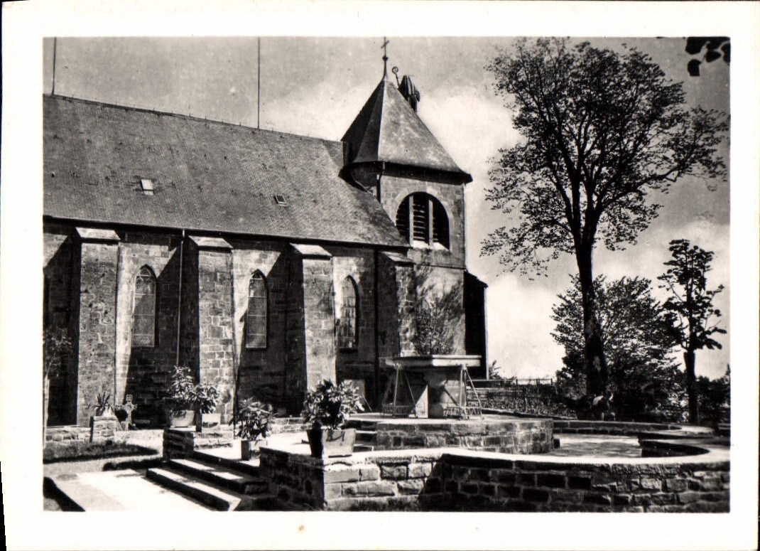 CPM Mont Sainte Odile L'Eglise vue de la Terrasse Sud