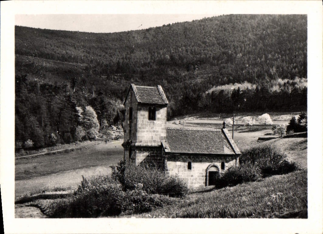 CPM Mont Sainte Odile L'ancienne Abbaye de Niedermunster
