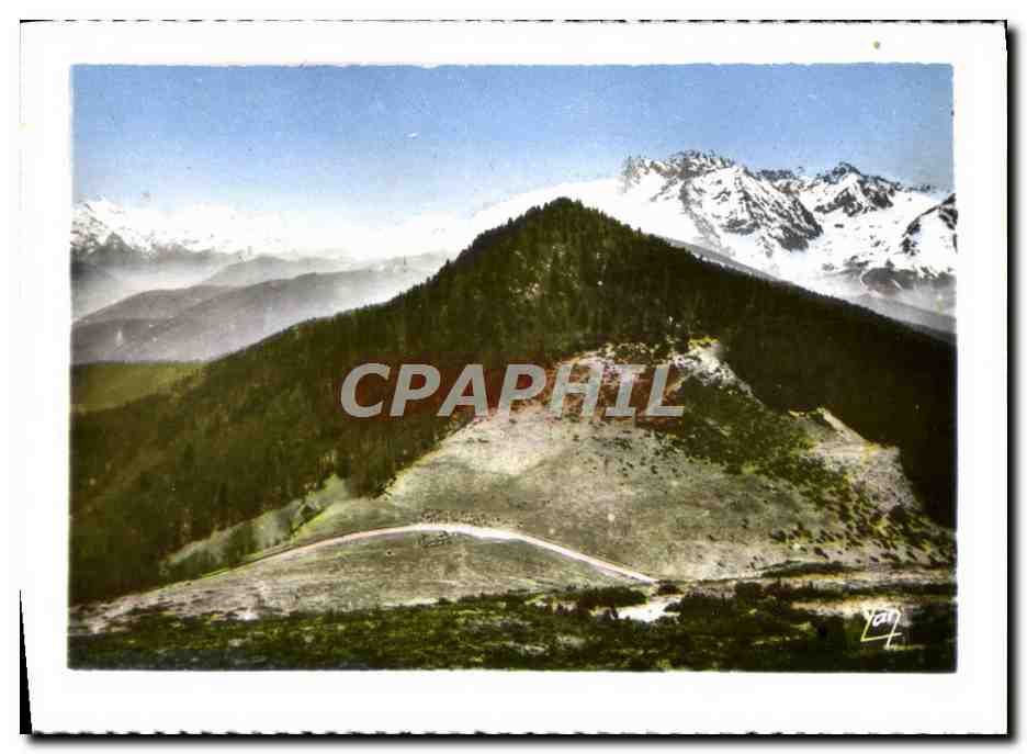 Le Col d'ASPIN (alt. 1497 m.) — vue panoramique — éditeur non visible - Anverso