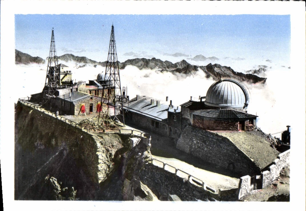 Pic du Midi de Bigorre — observatoire et installations — CPAPHIL n° 2877 - Anverso