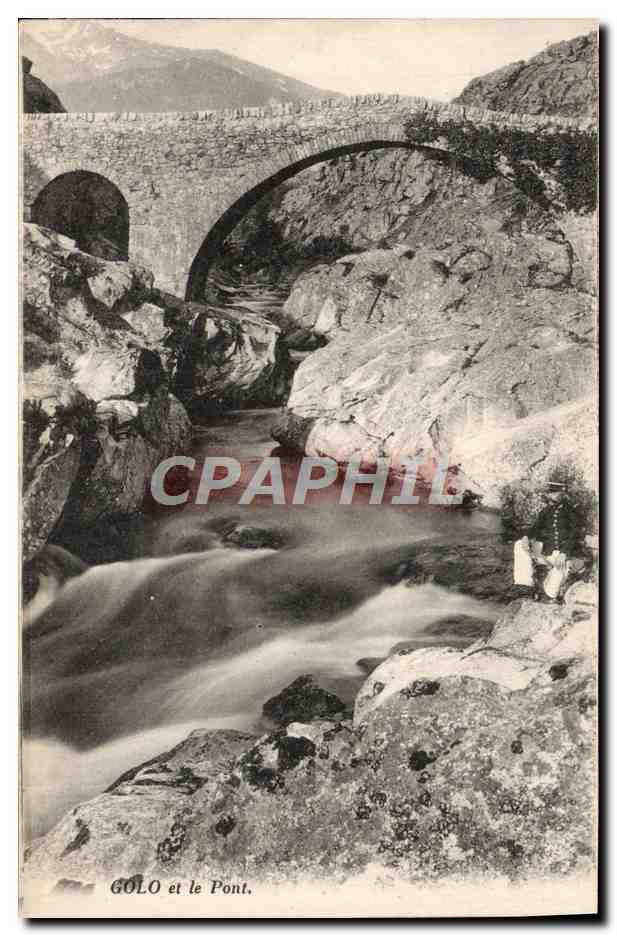 CPA Golo et le Pont Corse Corsica