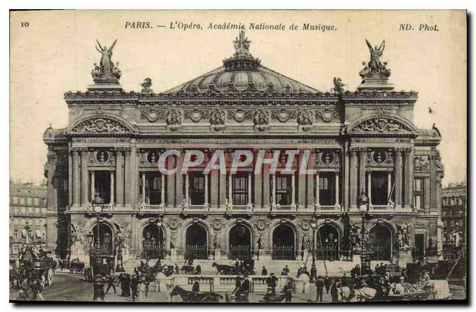 CPA Paris L'Opera Academie Nationale de Musique