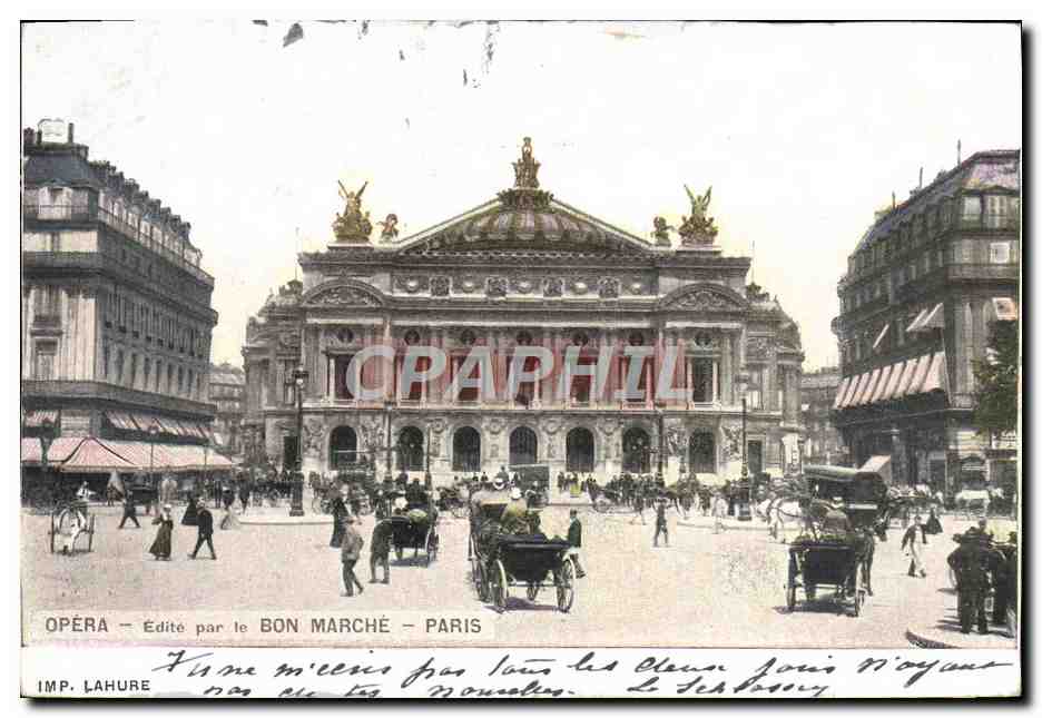 CPA Paris Edite par le Bon Marche Paris