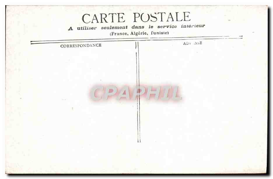 CPA Paris Le Nouvel Opera comique La Place Boieldieu — Rückseite