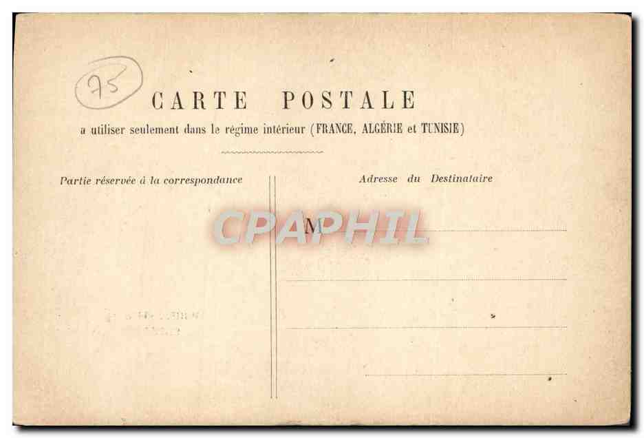 CPA Paris Porte Maillot Ballon Dirigeable Mongolfiere — Rückseite