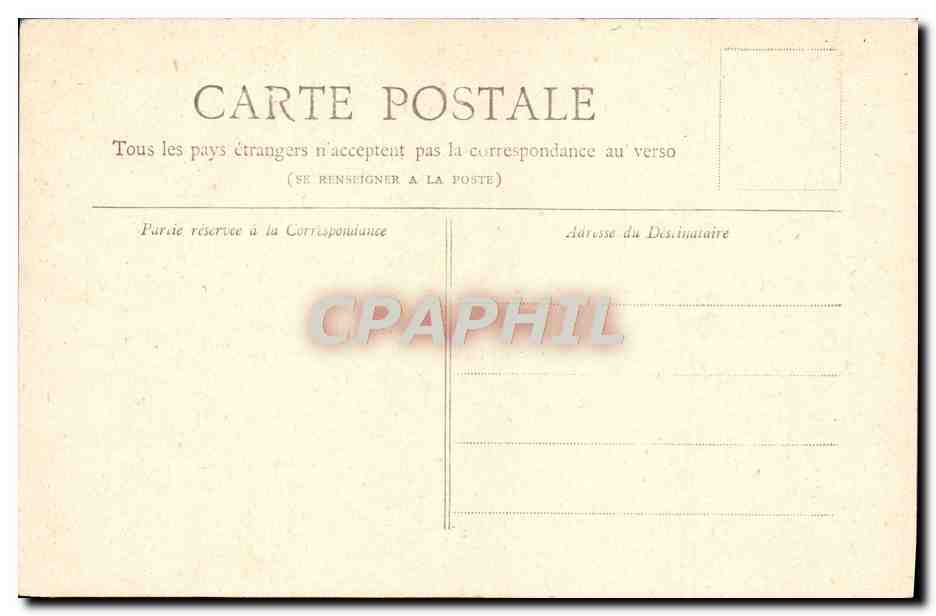 CPA Paris Le Porte Saint Denis Petit Journal — Verso