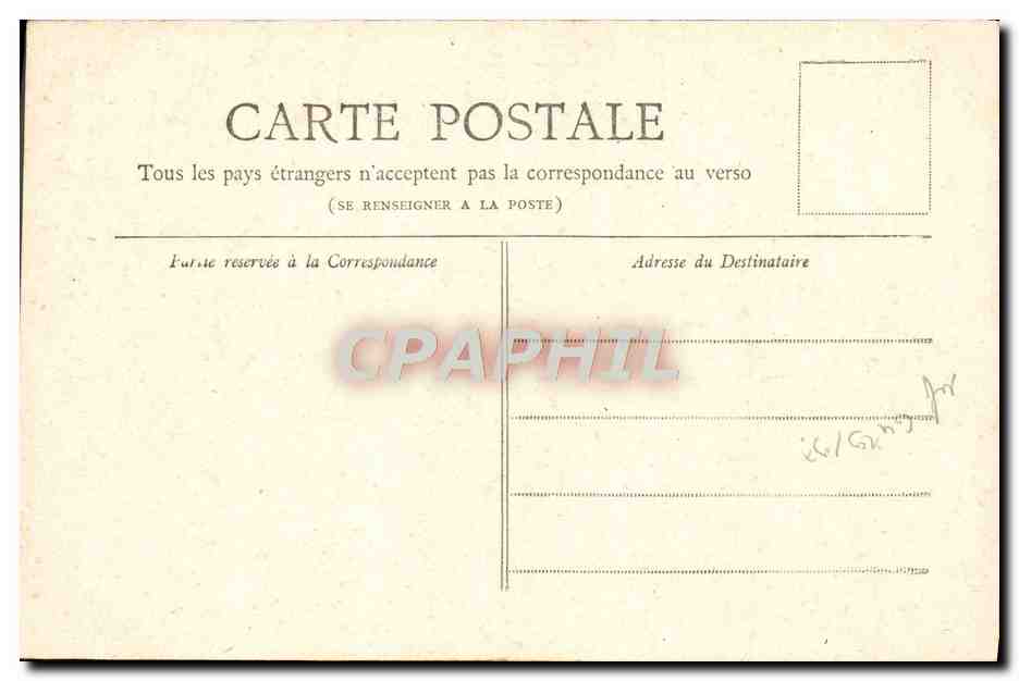 CPA Paris Petit Journal Paris La Porte Saint Denis — Rückseite