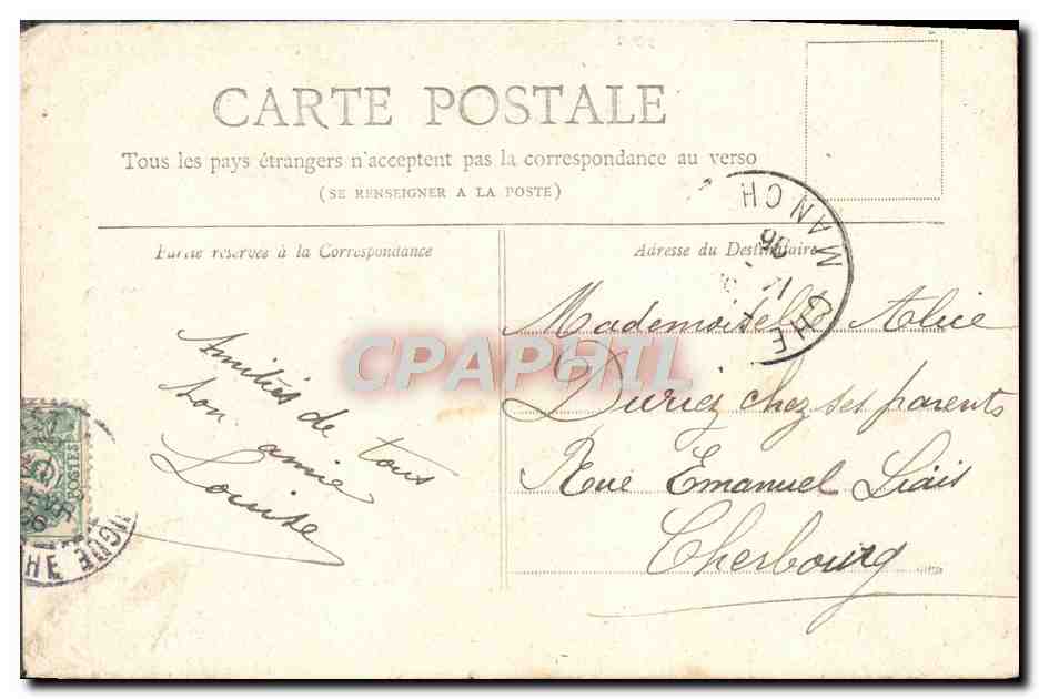 CPA Paris Petit Journal Paris La Porte Saint Denis — Rückseite