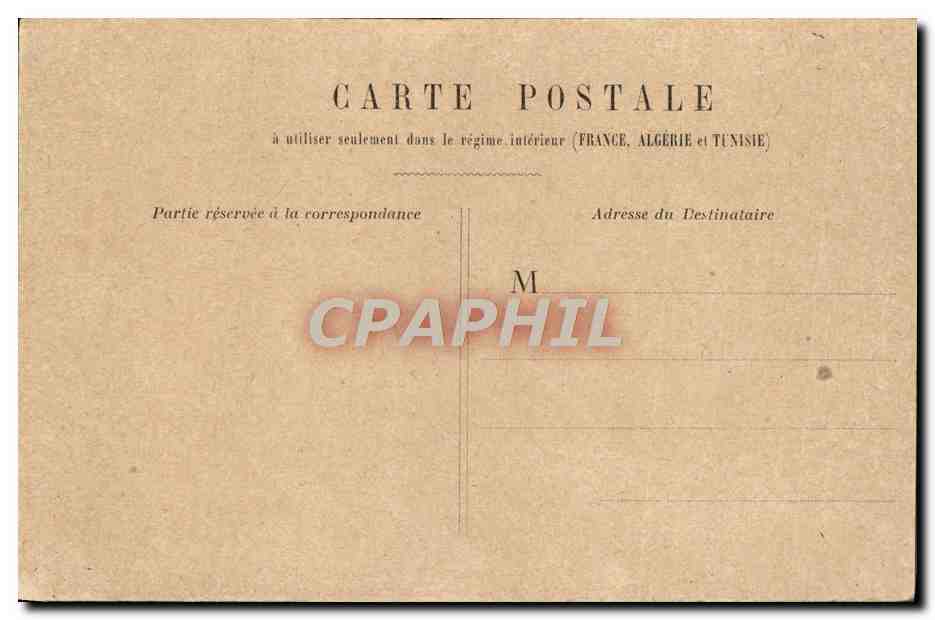 CPA Paris Porte Saint Denis — Verso