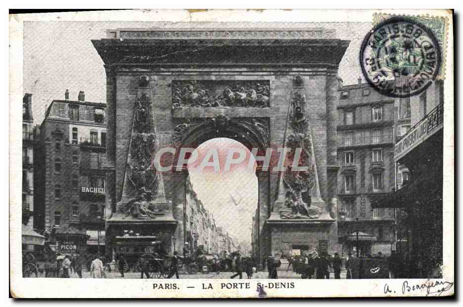 CPA Paris La Porte St Denis