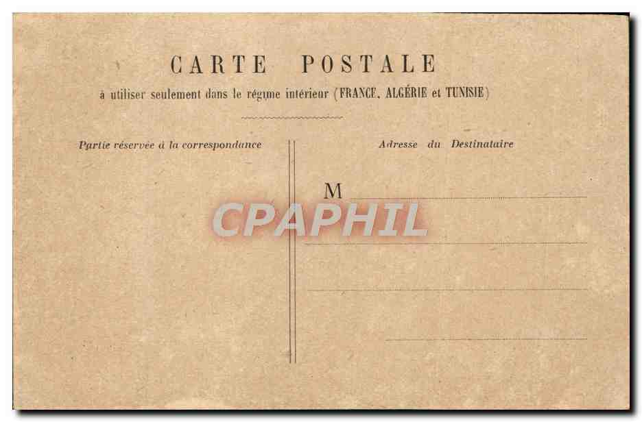 CPA Paris Porte Saint Martin — Verso