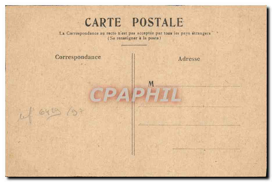 CPA Paris Boul Et Porte St Martin — Verso