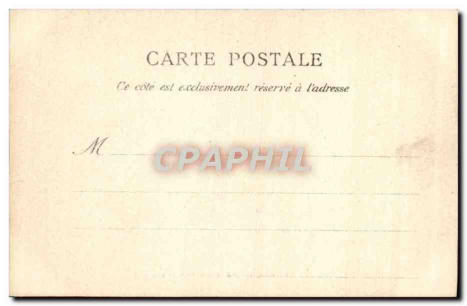 CPA Paris Pont Des Arts Et Institut — Verso