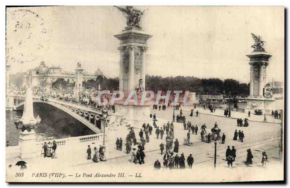 CPA Paris Le Pont Alexandre III