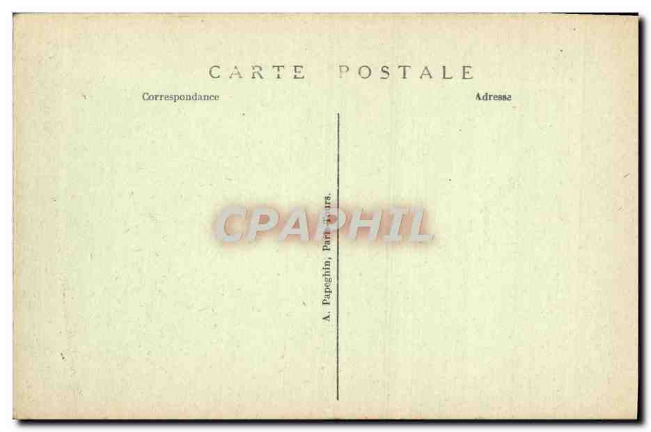 CPA Paris Le Pont Alexandre III — Rückseite