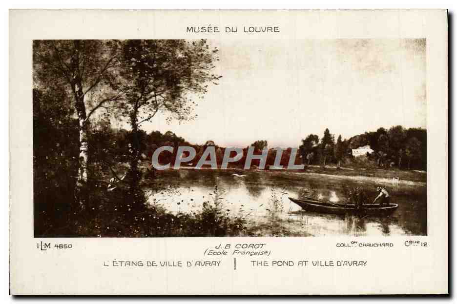 CPA Musee Du Louvre L'Etang De Ville D'Avray