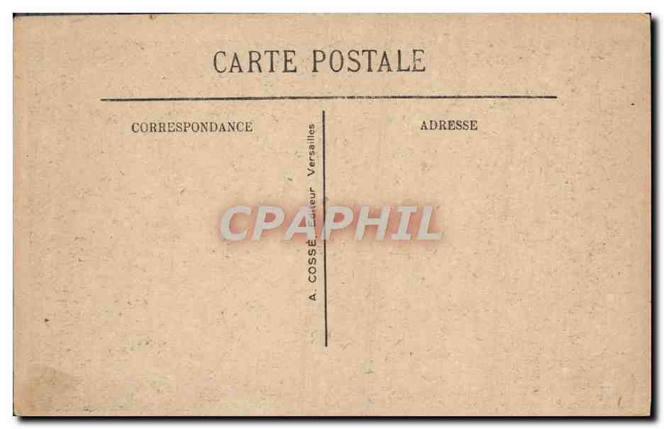 CPA Versailles Galerie Des Glaces Salle De La Signature De La Paix — Verso