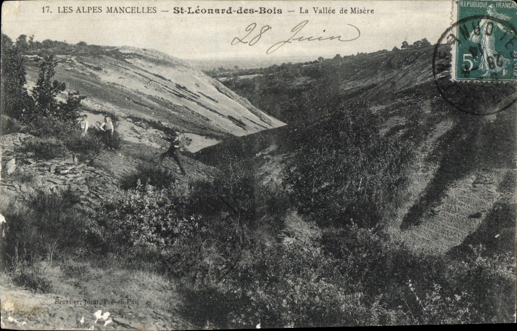 Les Alpes Mancelles — St-Léonard-des-Bois — La Vallée de Misère — Brossier, phot. Piz-en-Paul