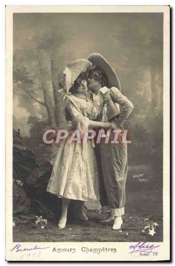 Amours Champêtres — scène de théâtre — Wailery, Paris, scène IX
