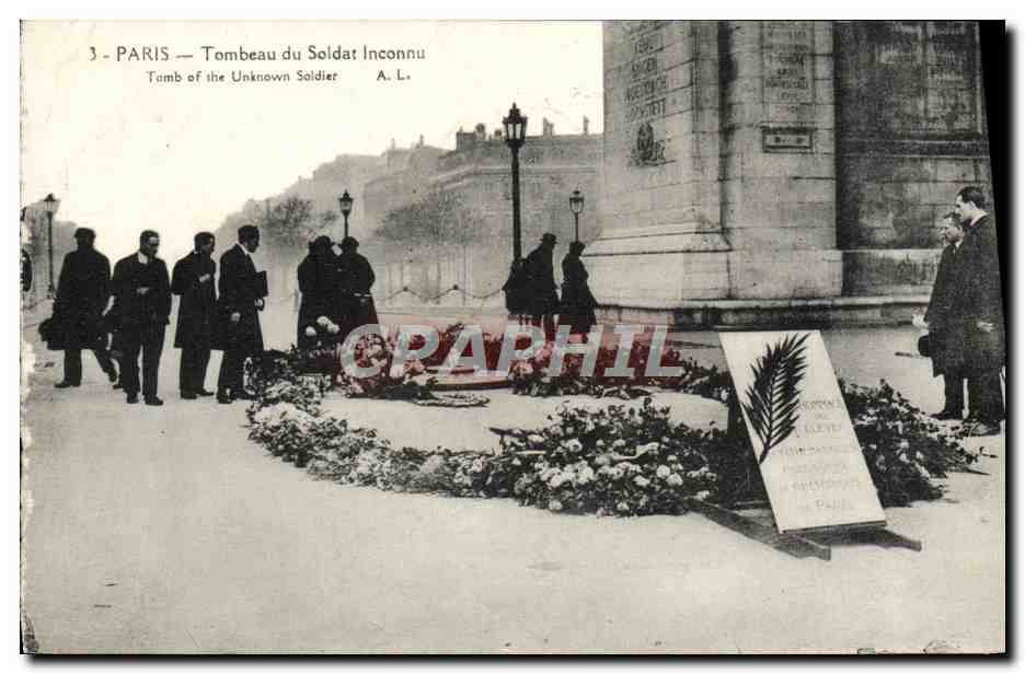 CPA Paris Tombeau Du Soldat Inconnu Militaria